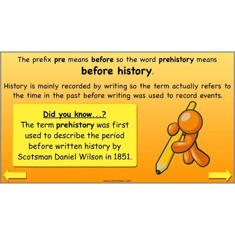 The Prehistoric World Topic (Stone Age to Iron Age)
