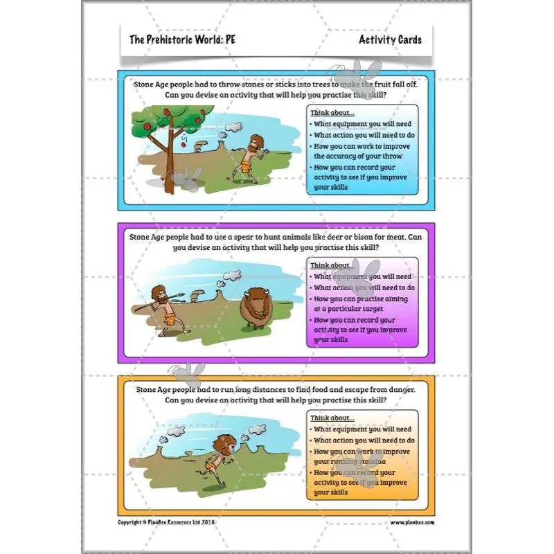 The Prehistoric World Topic (Stone Age to Iron Age)