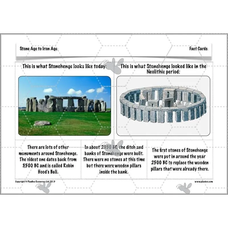 The Prehistoric World Topic (Stone Age to Iron Age)