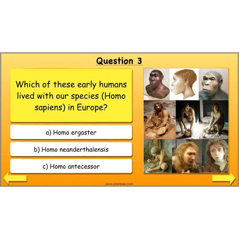 The Prehistoric World Topic (Stone Age to Iron Age)
