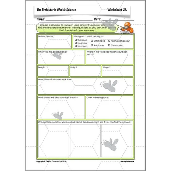 The Prehistoric World Topic (Stone Age to Iron Age)