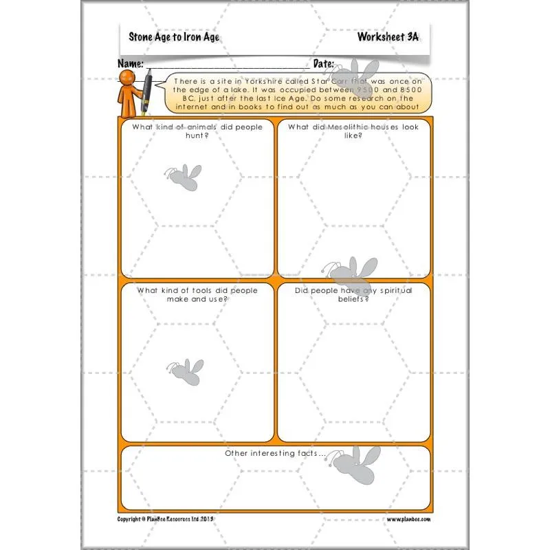 The Prehistoric World Topic (Stone Age to Iron Age)
