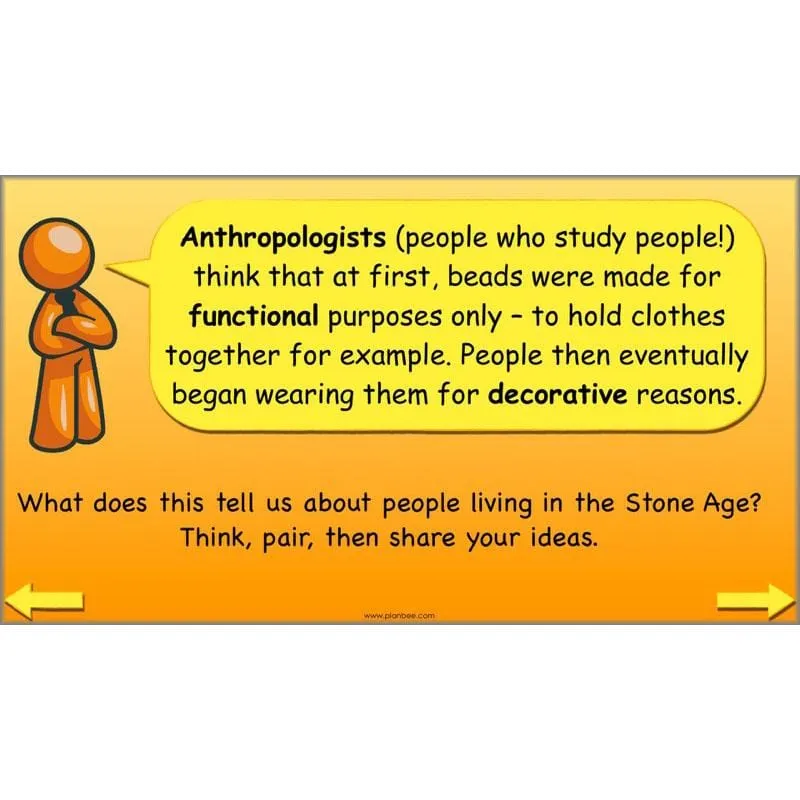 The Prehistoric World Topic (Stone Age to Iron Age)