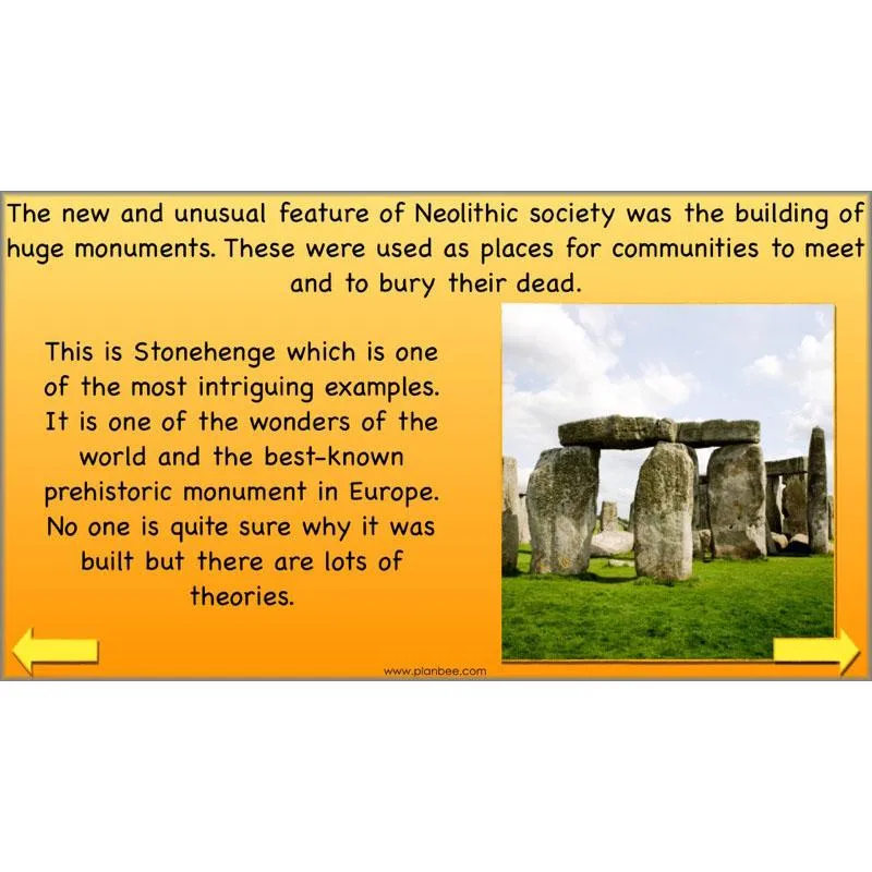The Prehistoric World Topic (Stone Age to Iron Age)