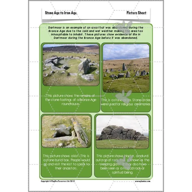 The Prehistoric World Topic (Stone Age to Iron Age)