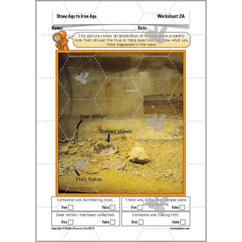 The Prehistoric World Topic (Stone Age to Iron Age)