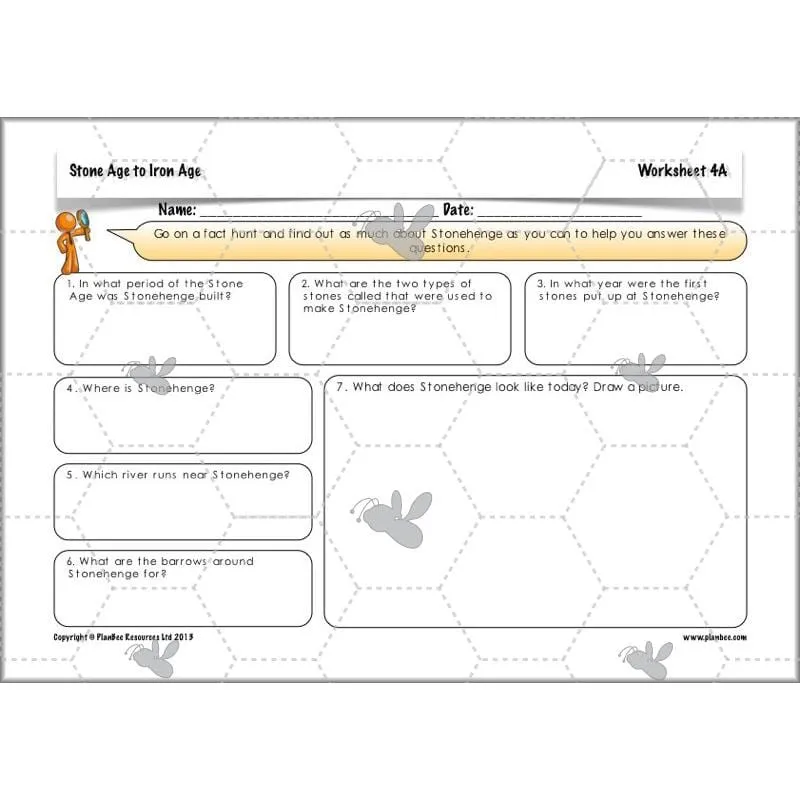 The Prehistoric World Topic (Stone Age to Iron Age)