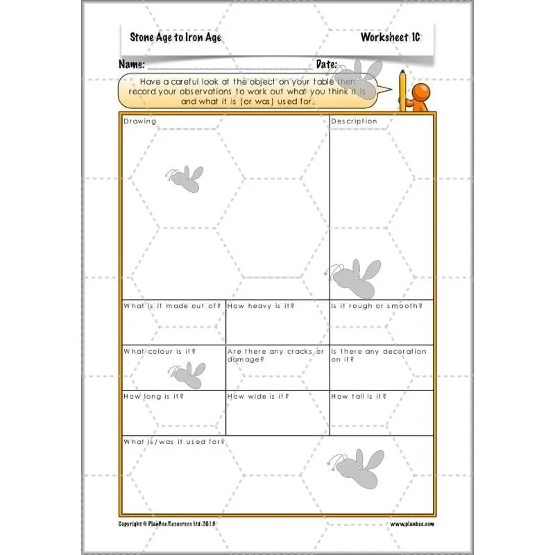 The Prehistoric World Topic (Stone Age to Iron Age)