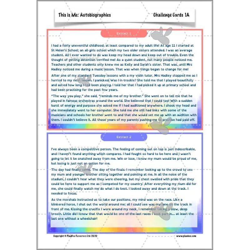 This is Me English Pack