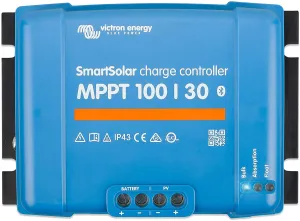 Victron Energy SmartSolar MPPT 100V 30 amp 12/24-Volt Solar Charge Controller (Bluetooth)