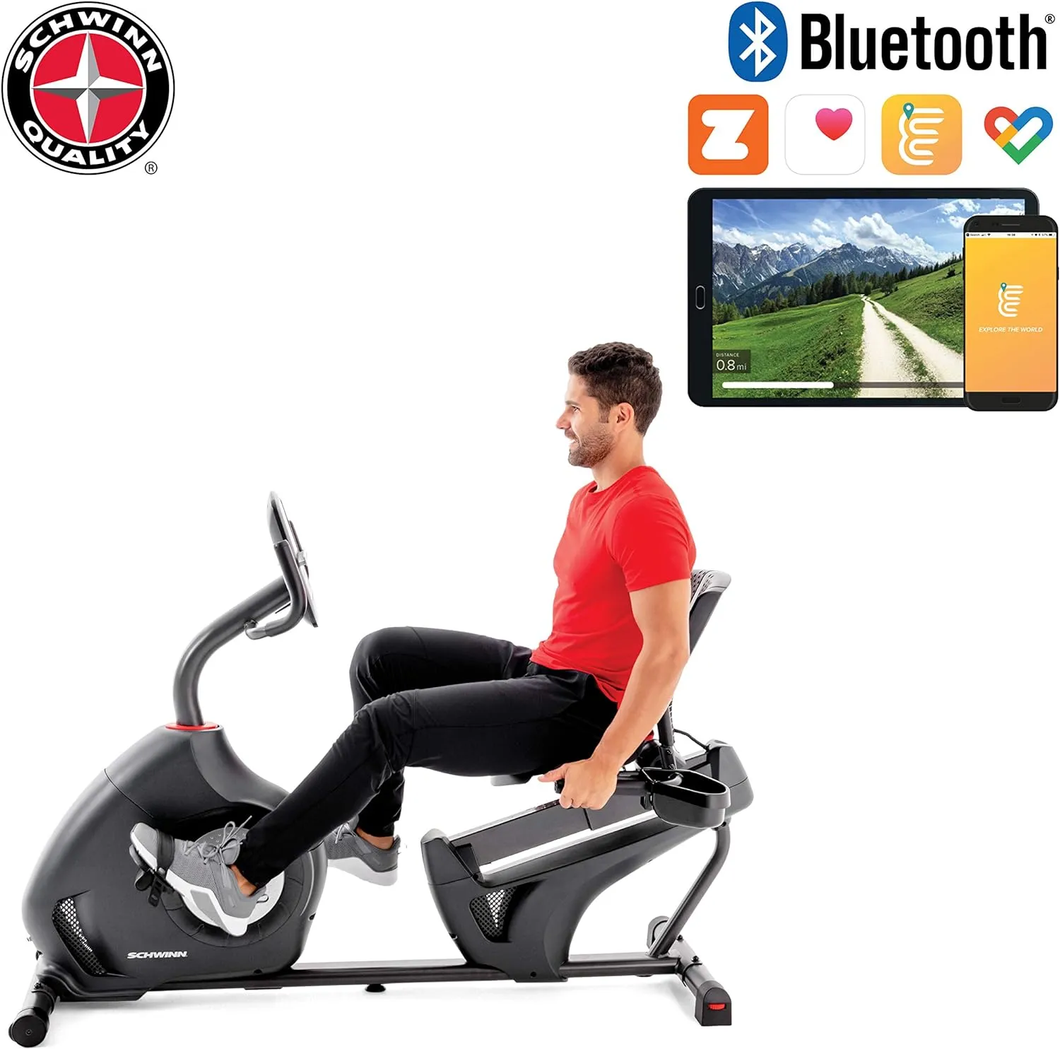 Vlo d'Appartement Fitness Confort Design Ergonomique - Fitnessterapy