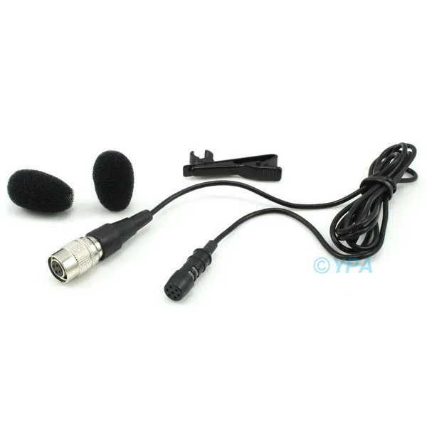 YPA M1 Uni-directional Lavalier Lapel Microphone For Wireless Bodypack Transmitter Mic System